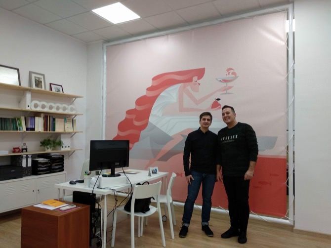 El xabiero Daniel Fernández ganador del concurso convocado por la Macma para ilustrar su sede
