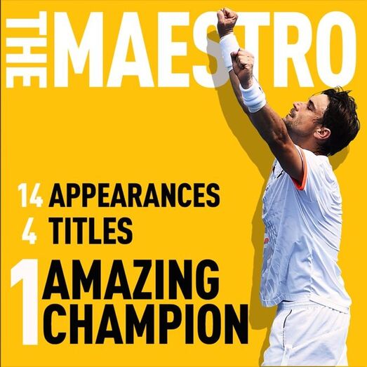 Emotiva despedida de David Ferrer del torneo de Aukland