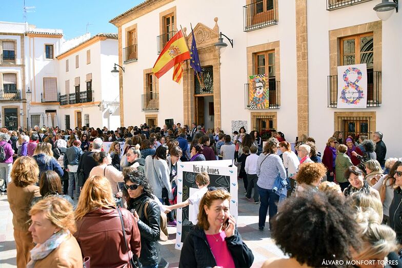 Xàbia reivindica la igualdad de la mujer en todos los ámbitos de la sociedad