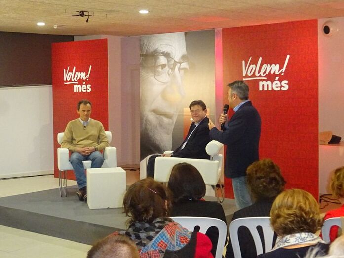 Xàbia acoge uno de los primeros actos de Pedro Duque como candidato al congreso por el PSPV