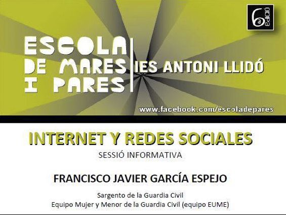 La Escola de Pares i Mares aborda la seguridad y privacidad en Internet de los menores