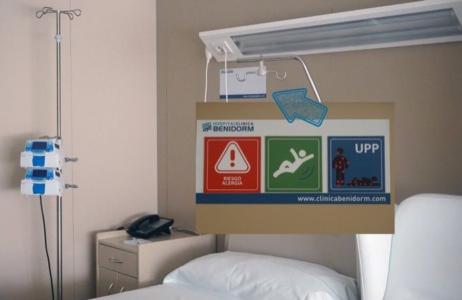 Hospital Clínica Benidorm diseña un proyecto de Seguridad del Paciente hospitalizado para evitar caídas, úlceras y señalizar alergias