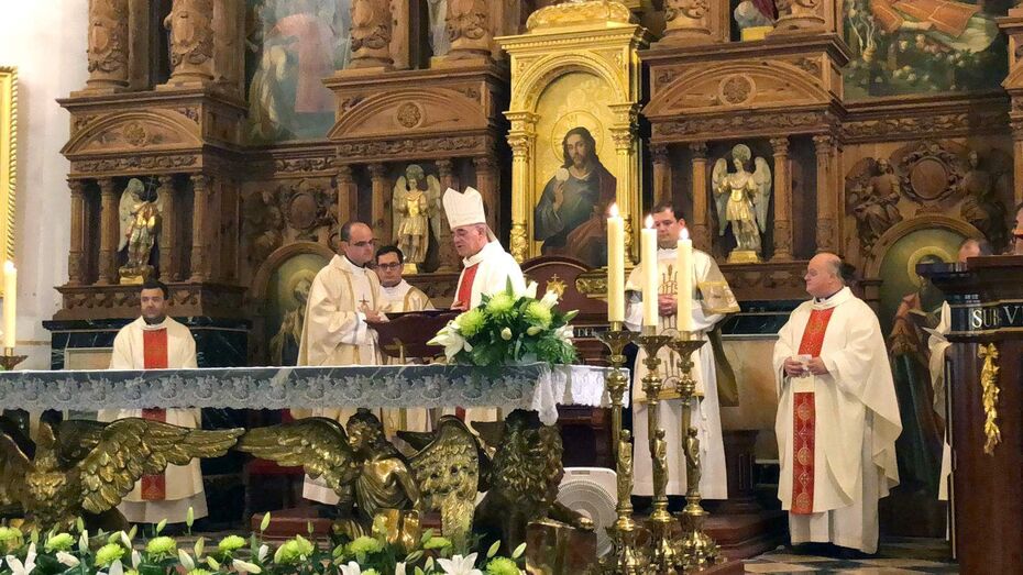 El sacerdote de Xàbia, Juan Sivera Henarejos, toma posesión como párroco de Guadassuar