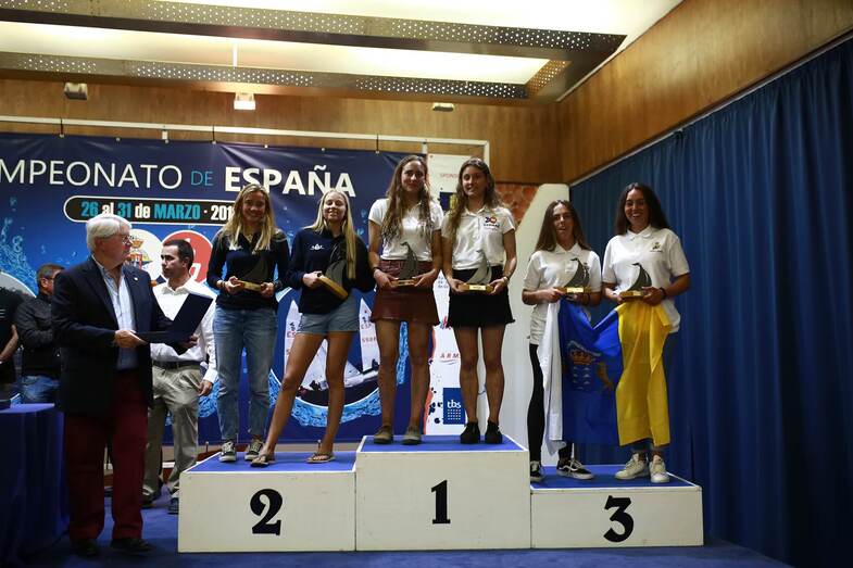 Julia Miñana y Silvia Sebastia, campeonas de España de 420 Sub19