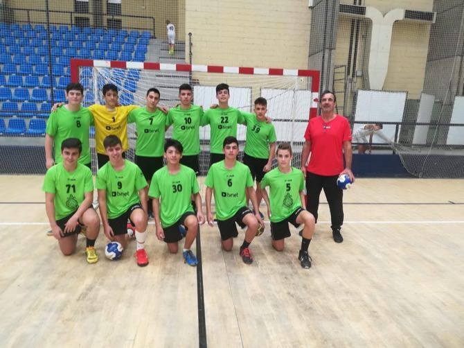 Sufrido empate del juvenil del Handbol Xàbia