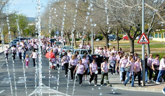 La Cursa No Competitiva de la Dona de Xàbia roza el medio millar de participantes inscritas