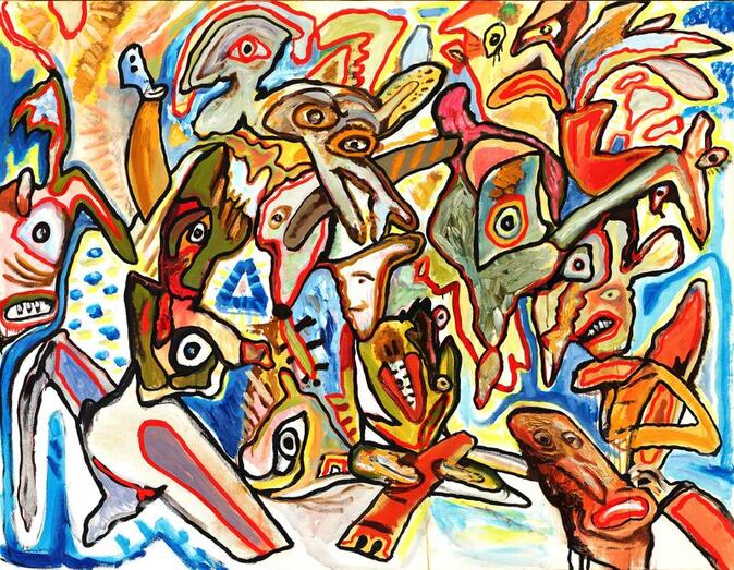 Xàbia acoge una amplia y valiosa exposición dedicada al pintor y poeta Lucebert