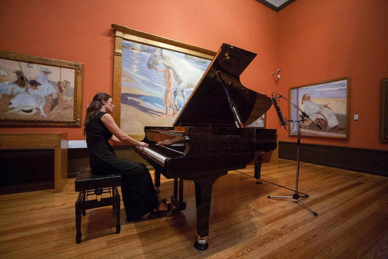 Marta Espinós acentúa la magistral luz de Sorolla con un concierto en la National Gallery de Londres
