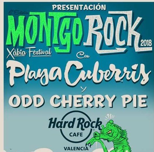Montgorock se presenta en el Hard Rock Cafe de Valencia