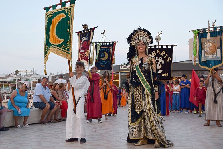 Programa Moros y Cristianos Xàbia 2018: Lunes 16 de julio: visita Arenal