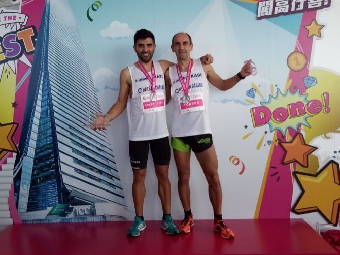 Nasio Cardona y Toni Soler completan el Circuito Mundial de Subir Escaleras entre los diez mejores del mundo