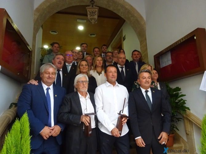 Xàbia homenajea a Tomás Ruiz y José Vicente Serra 'Miero'
