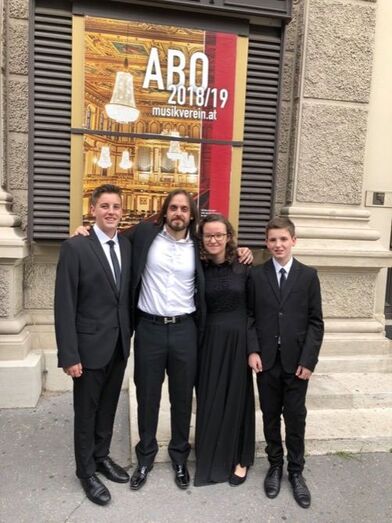 Los músicos xabieros triunfan en Viena
