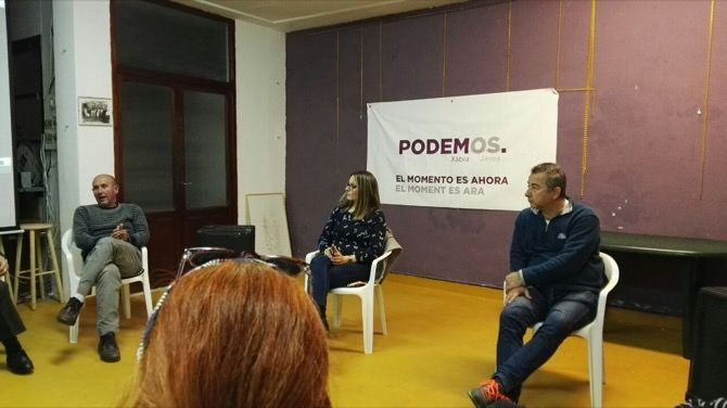 La diputada de Podem Ángela Ballester conoce de cerca la situación del chalet del Ministro