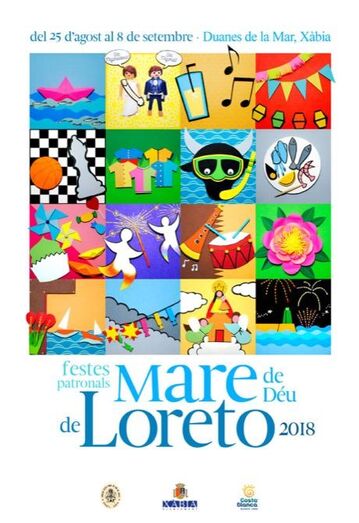 Programa fiestas Mare de Déu de Loreto: Viernes 7 de septiembre