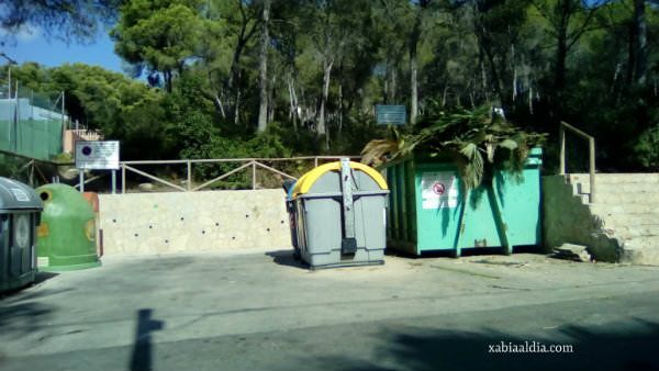 Xàbia abre un centenar de expedientes sancionadores por infracciones en los Punts Verds