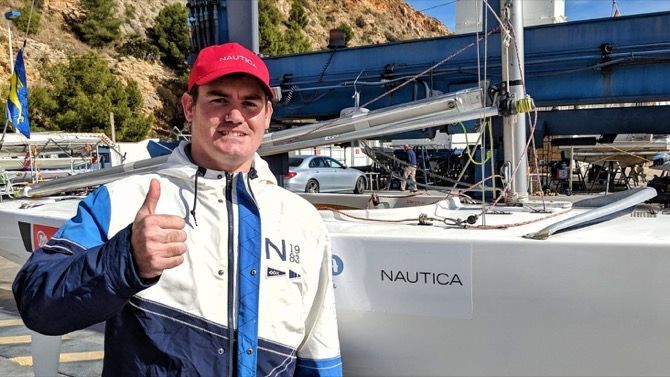 Rafa Andarias renueva con la firma de ropa Nautica