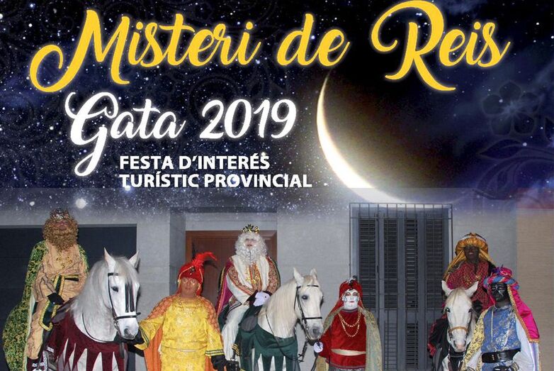 La llegada de los Reyes Magos marca la magia de la Navidad en Gata de Gorgos