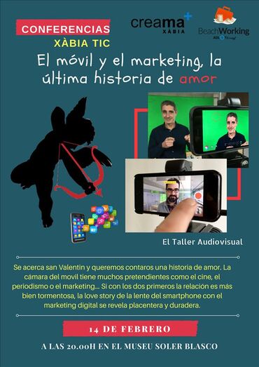 Javier Cabrera ofrece una charla para emprendedores sobre la historia de amor entre el móvil y el marketing digital