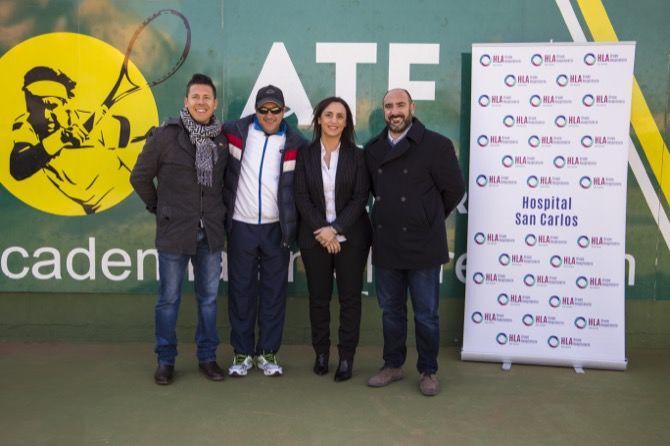 HLA San Carlos renueva el acuerdo con la Ferrer Tenis Academy