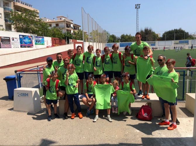 Triplete para la escuela del CD Jávea