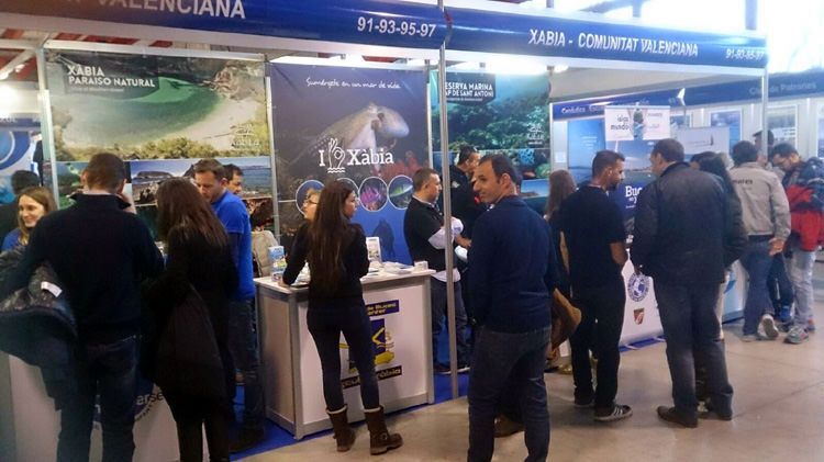 Xàbia participa en una feria de buceo en Cornellà para captar turistas catalanes