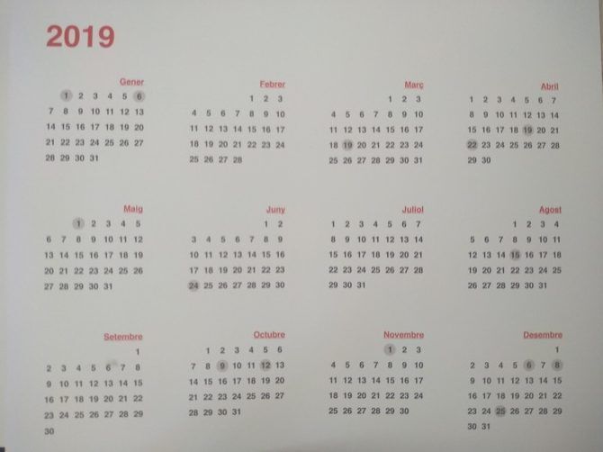 Los festivos locales en 2019 en Xàbia