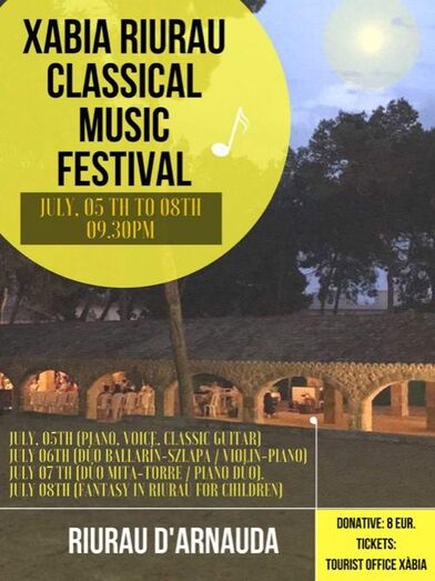 La música llena el riurau d'Arnauda hasta el domingo