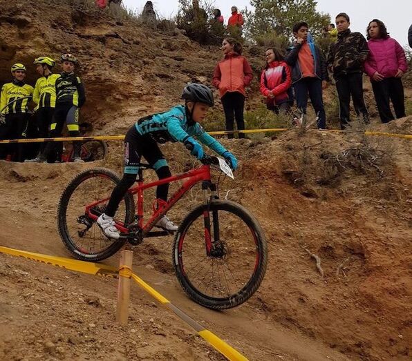 El alevín David Ivars del equipo Xabia's Bike-Fasterwear se impone en Chelva