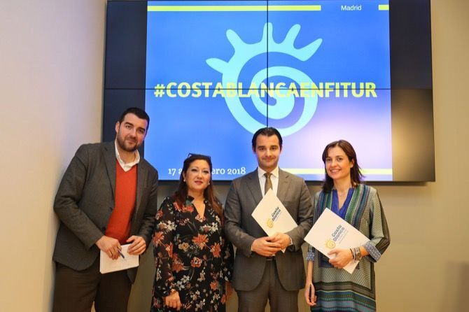 Costa Blanca apuesta en Fitur por la gastronomía, la cultura y las fiestas populares como reclamo turístico internacional