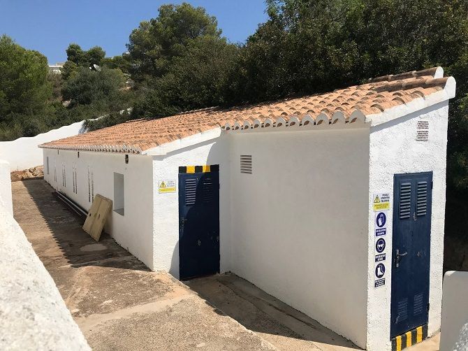 Benitatxell mejora la capacidad de la depuradora de la urbanización Cumbre del Sol