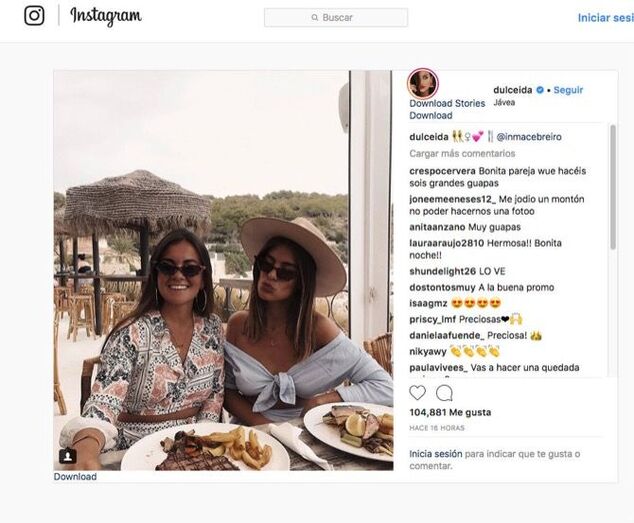 La influencer Dulceida disfruta de Xàbia