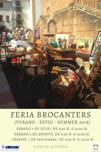 La fira de brocanters vuelve a Xabia Histórica