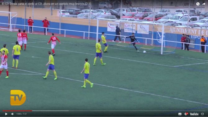 Vídeo: Resumen del derby entre el CD Dénia y el CD Jávea por TV Dénia