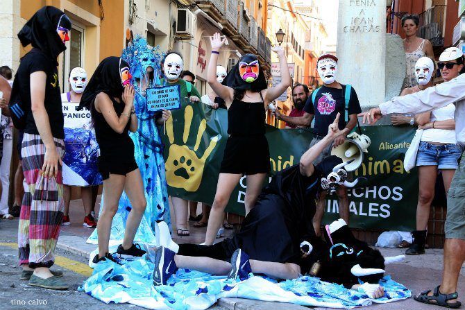 Colectivos animalistas convocan una concentración antitaurina
