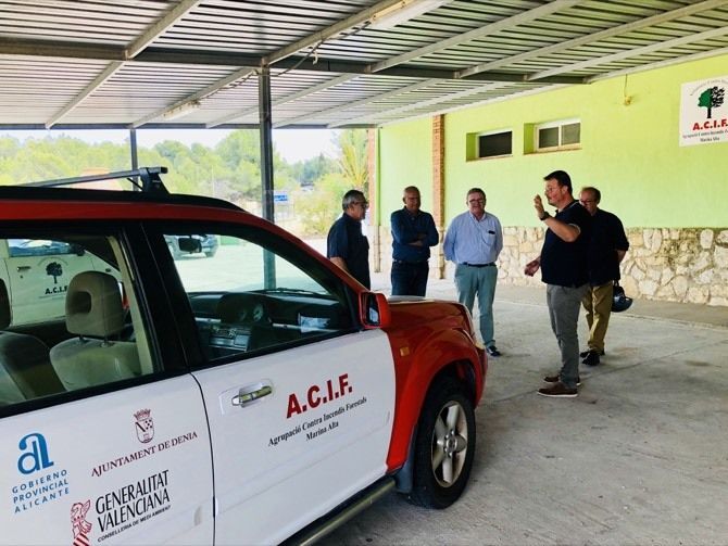 La Diputación refuerza la plantilla de Bomberos de Dénia con 21 efectivos más