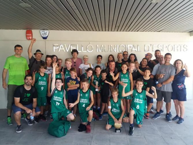 Los alevines del CB Joventut, campeones de la Copa Federación