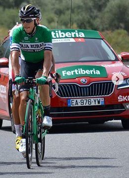 Antonio Molina logra su primer punto en la Vuelta tras protagonizar una larga escapada