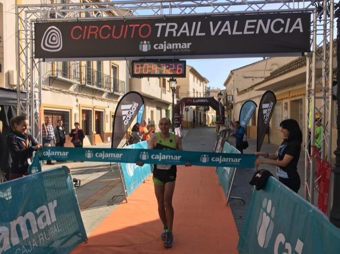 Nasio Cardona, campeón autonómico de 10k trail