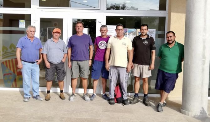 Benitatxell contrata a siete vecinos gracias a una subvención del Servef