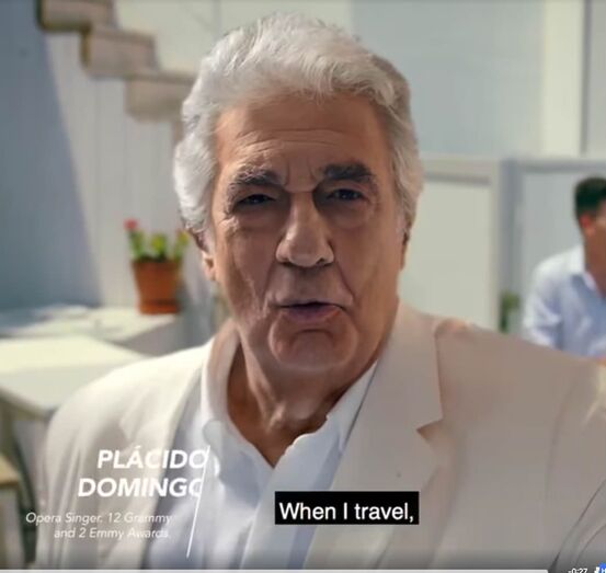 El mensaje de Plácido Domingo en el día mundial de la paella... desde Cala Bandida