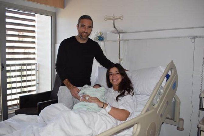 El primer bebé del año en la comarca es marc