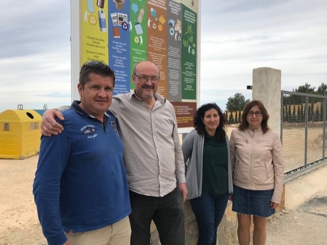 Benitatxell crea un nuevo punto verde en Cumbres del Sol solo para residentes