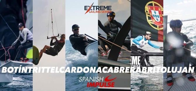 Quique Luján participa en las Extreme Sailing Series a bordo del Spanish Impulse