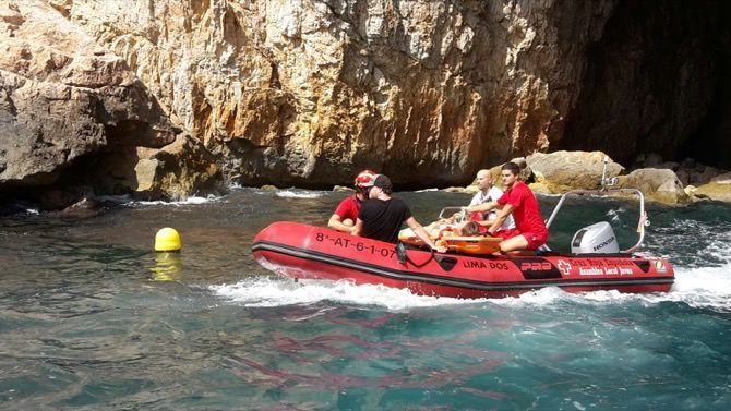 La Cruz Roja de Xàbia, un referente de España en rescate de personas en acantilados