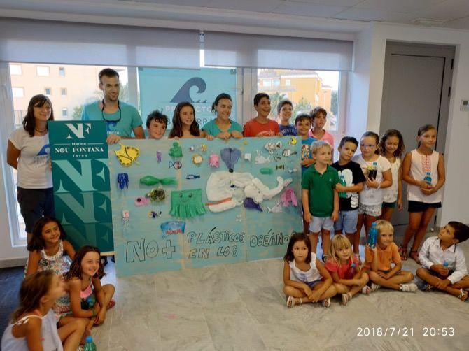 Marina Nou Fontana y el proyecto Belharra por la reducción de los plásticos en el mar