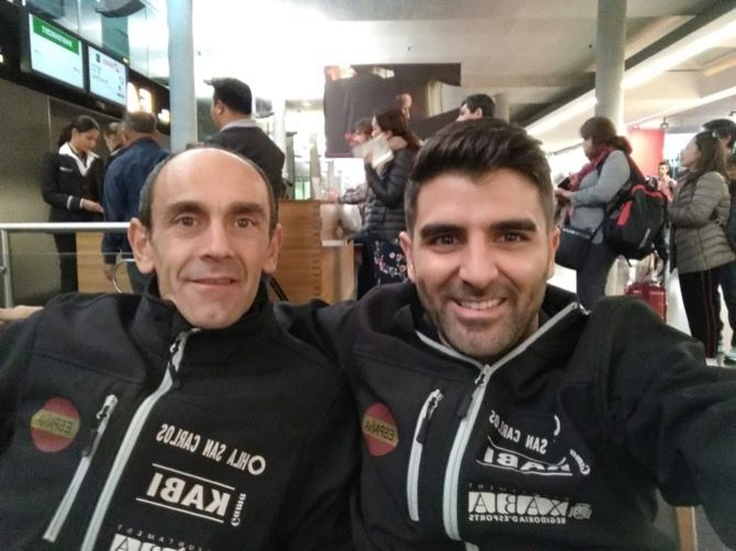 Toni Soler y Nasio Cardona emprenden viaje a la última prueba del Circuito Mundial de Subir Rascacielos