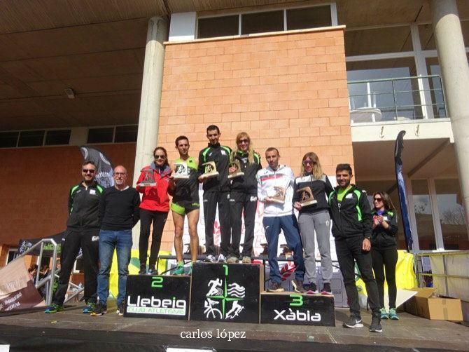 María Isabel Ferrer y Moha Rida, los más rápidos en la Volta a Peu de Xàbia