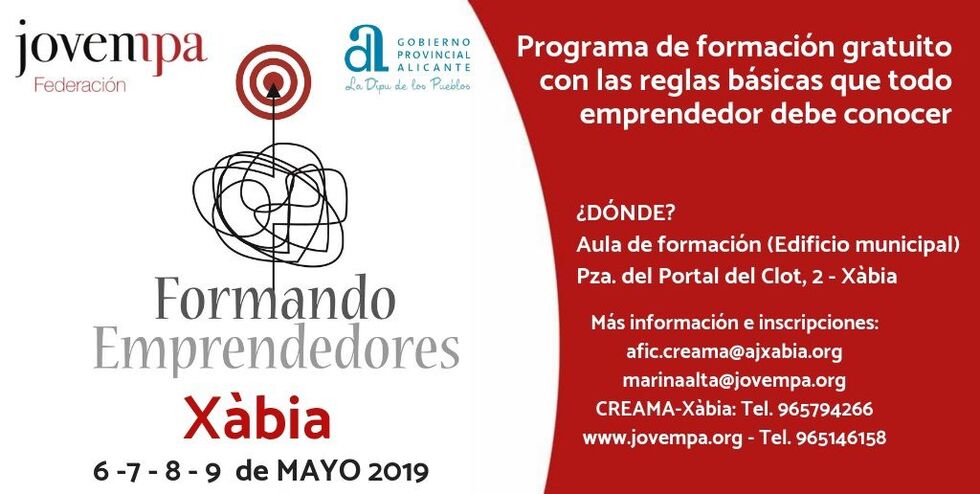 Jovempa organiza unas jornadas para todos aquellos que se adentren en el mundo empresarial