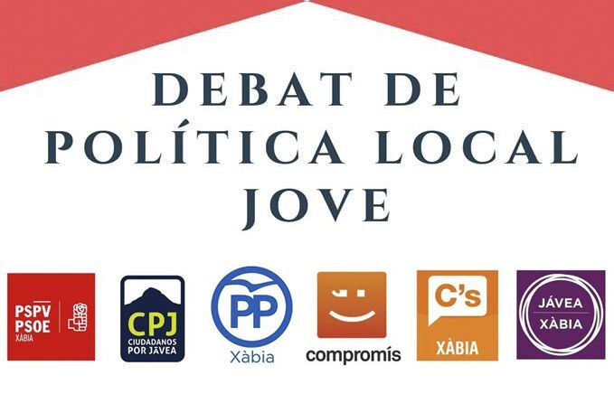 Jóvenes de los distintos partidos políticos de Xàbia se dan cita para debatir las necesidades de su generación